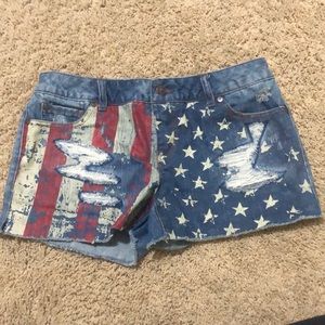 U.S.A Jean Shorts